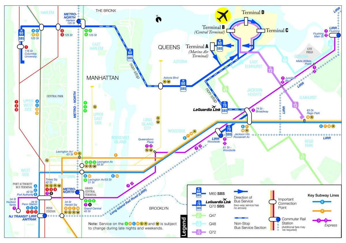 mapa m60 autobus