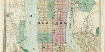 Historické mapy Manhattanu