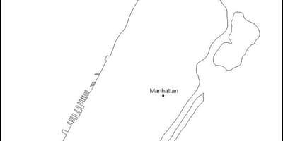 Slepá mapa Manhattanu