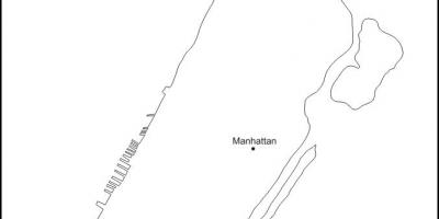 Slepá mapa Manhattanu