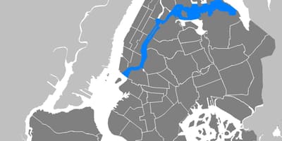 Mapa Manhattanu vektor
