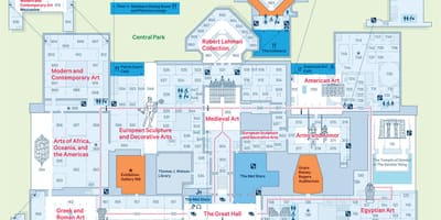 Mapa met muzea